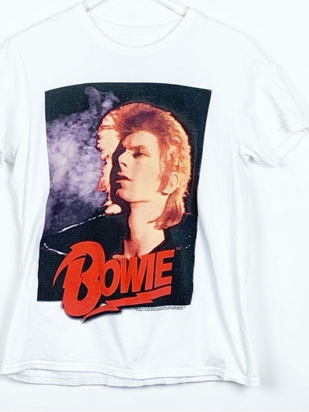 David Bowie T-Shirt Size Medium Bravado Short Sleeves